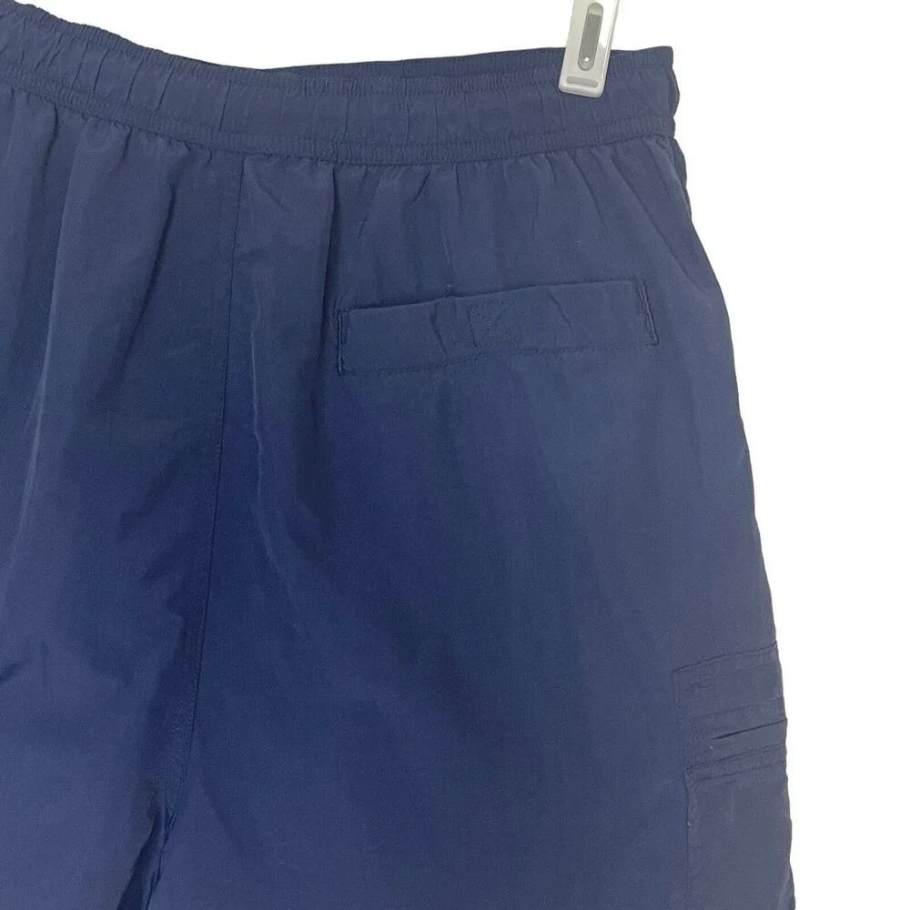 Tommy Bahama Mens Navy Blue Nylon‎ Swim Trunks Board Shorts Mesh Lined Size S
